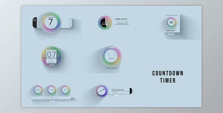 Countdown Timer Toolkit V16 (Videohive 43471328) - AE Project