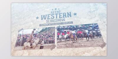 Retro Western Slideshow (Videohive 12722445) - AE Project