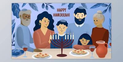 Hanukkah Greeting Opener (Videohive 34773884)