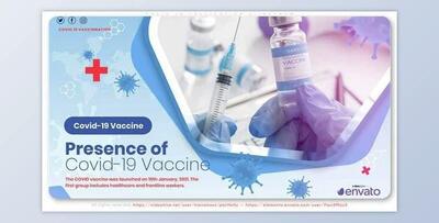 Covid 19 Vaccination Slideshow - AE Project Videohive 31401522