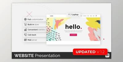 Website Presentation (Videohive 22818524) - AE Project