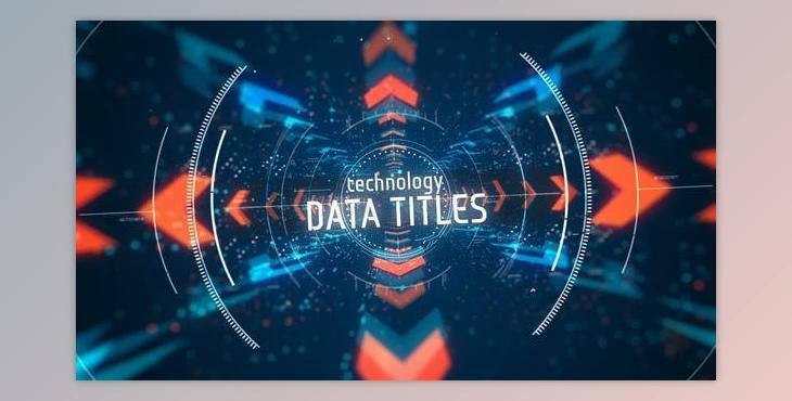 Technology Data Titles (Videohive 22834593) - AE Project
