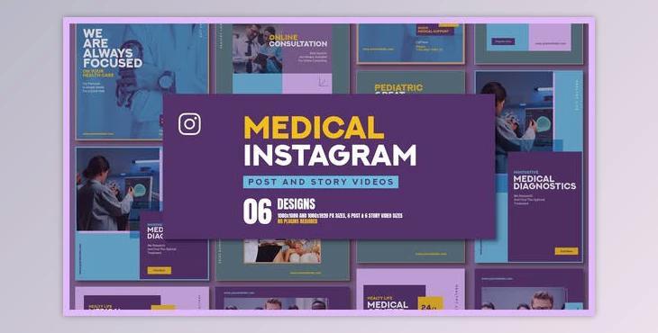 Medical Health Care Instagram Promo (Videohive 39740929) - AE Project