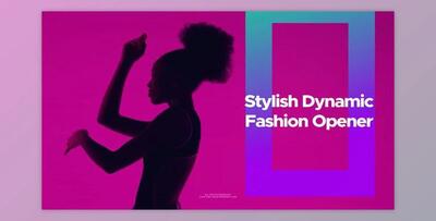 Stylish Dynamic Fashion Opener - After Effects Template (Videohive 33221336) - AE Project