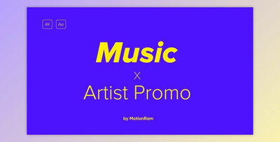 Music Artist Promo (Videohive 39704931) - AE Project