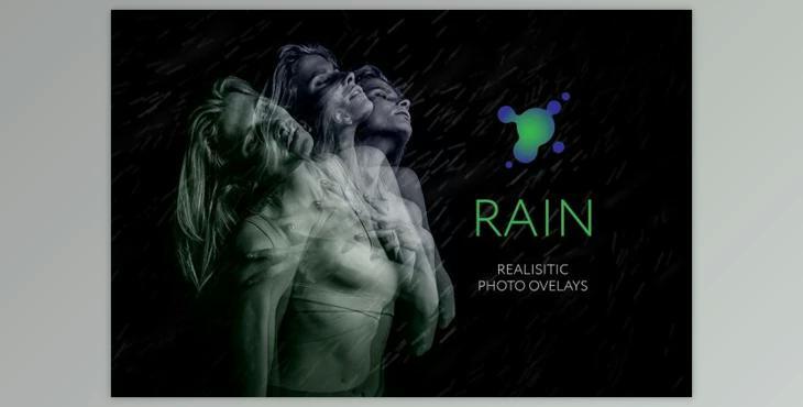 45 Rain Photo Overlays (JPG, ATN)