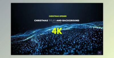 Particle Christmas (Videohive 29582933) - AE Project