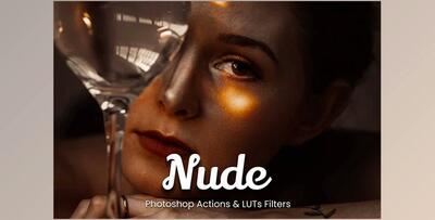 30 Nude Photoshop Actions Video LUTs - 91956932