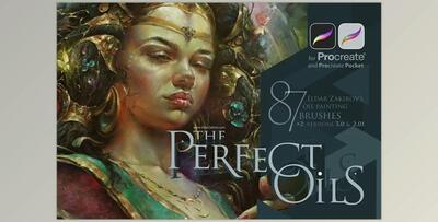 Perfect OILS: 87+ brushes 4PROCREATE CreativeMarket - 6441075