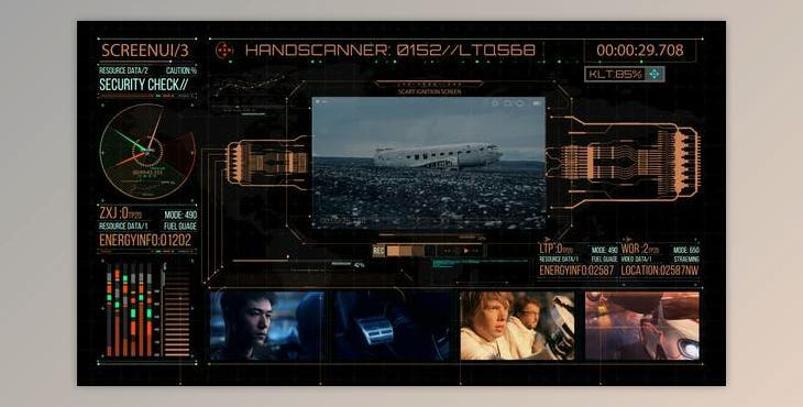 HUD700 Screen Info 5 (Videohive 45876606) - AE Project