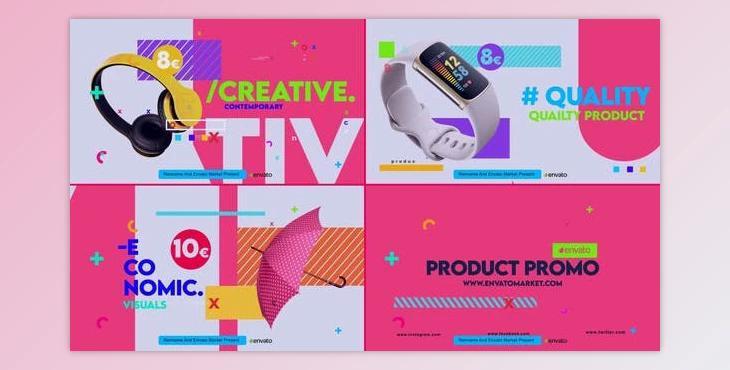 Colorful Product Promo (Videohive 41353082) - AE Project