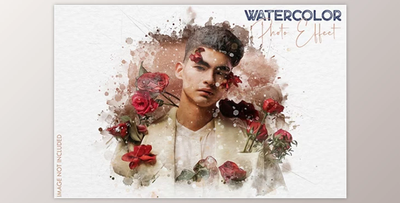 Watercolor Photo Effect GraphicRiver - 37025087