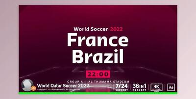 World Soccer Qatar 2022 (Videohive 40432645) - AE Project