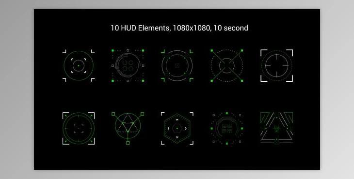Videohive HUD Pack – Target 35237906