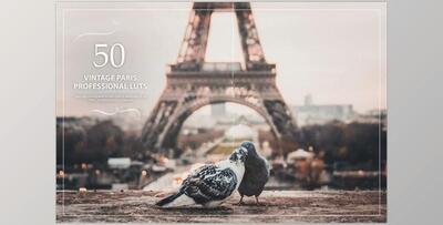 Crella 50 Vintage Paris LUTs (Look Up Tables)