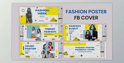 Fashion Poster Facebook Cover (Videohive 38676167) - AE Project