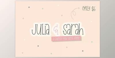 Julia & Sarah Font CreativeMarket 5922557