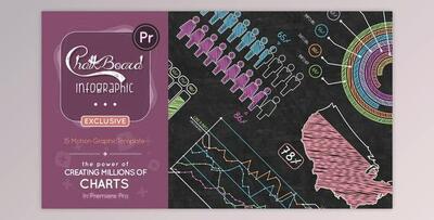 Chalkboard Infographics Premiere Pro (Videohive 33801400)