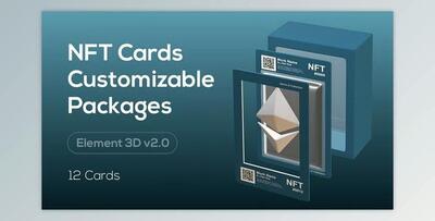 NFT Cards Packages Kit (Videohive 39005521) - AE Project