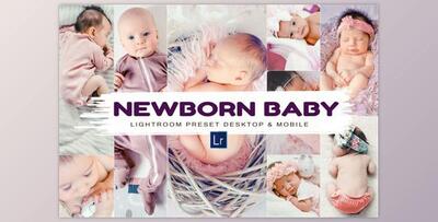10 Newborn Baby, Lightroom Presets CreativeMarket-5878537