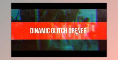 Dynamic Glitch Opener (Videohive 17086039) - AE Project