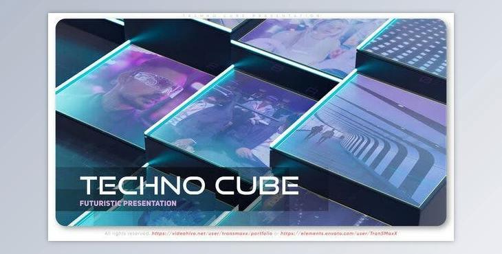 Techno Cube Presentation (Videohive 40372868) - AE Project