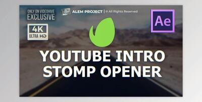 Youtube Intro – Stomp Opener (VideoHive 46992660) - AE Project
