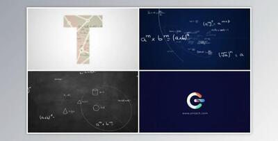Math Formulas Logo Reveal v2 (Videohive 31167187) - AE Project