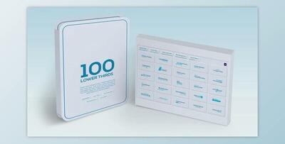 100 Lower Thirds Suits (Videohive 27297339) - AE Project