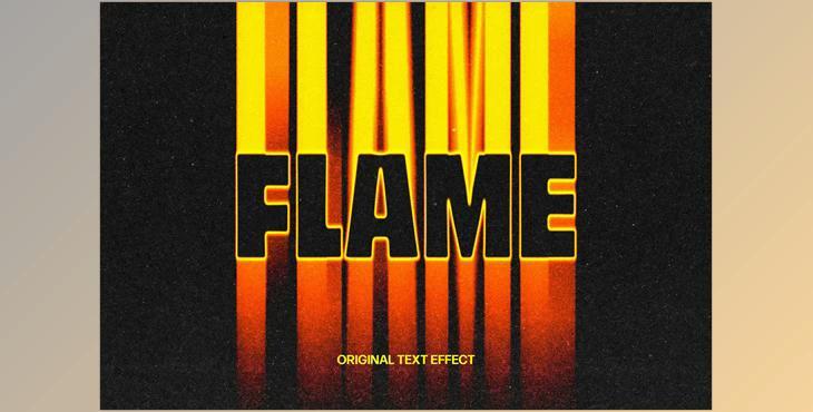 Flame Fading Text Effect - 92198544
