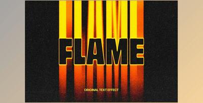 Flame Fading Text Effect - 92198544