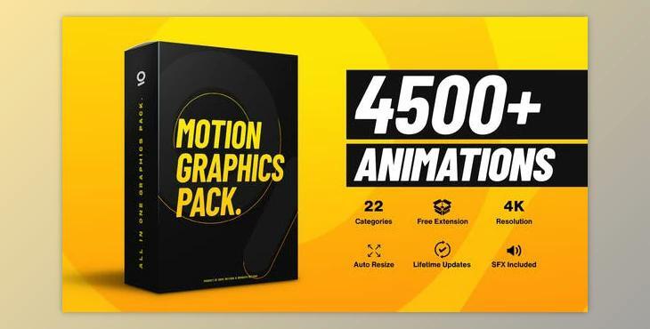 Videohive 4500+ Graphics Pack V5