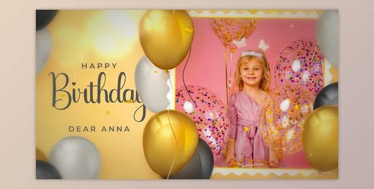 Happy Birthday II (Videohive 36597858) - PR Project
