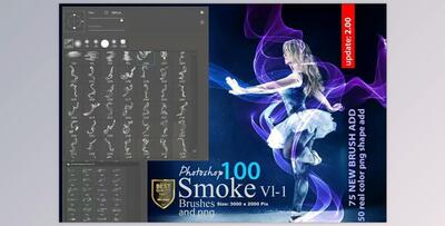 Smoke Photoshop Brushes CreativeMarket - 3514627