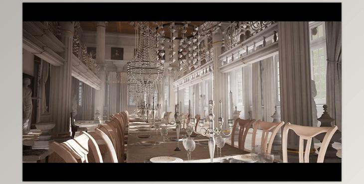 Unreal engine - PalaceHall v5.1