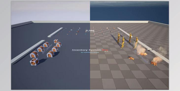 Unreal Engine - Blueprints Inventory System Pro v2.1 (Engine version 4.27, 5.0-5.2)