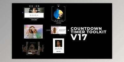 Countdown Timer Toolkit V17 (Videohive 44397603) - AE Project