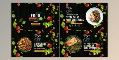 Food Promo (Videohive 30358098) - AE Project