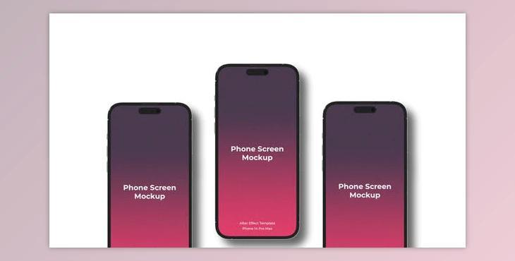 App Promo – Phone 14 Pro Max Mockup (Videohive 41807611) - AE Project