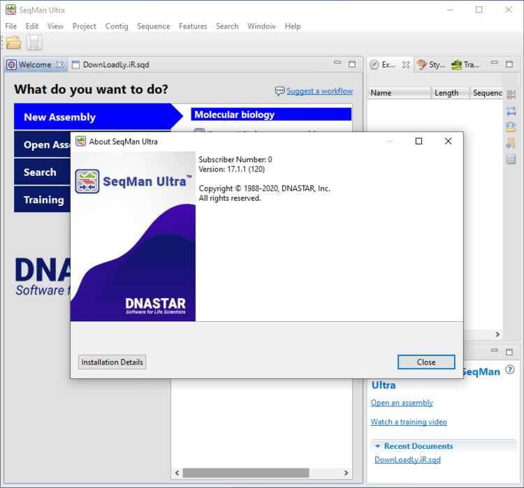 DNASTAR Lasergene 17.1.1 x64