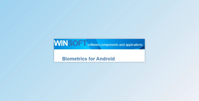 Winsoft Biometrics for Android v1.2 for Delphi & C++ Builder 10-12 Athens Full Source