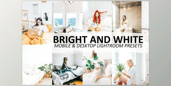 Bright and White Lightroom Preset CreativeMarket-5562498