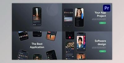 Mobile App Promotion Mogrt 146 (Videohive 34110295)