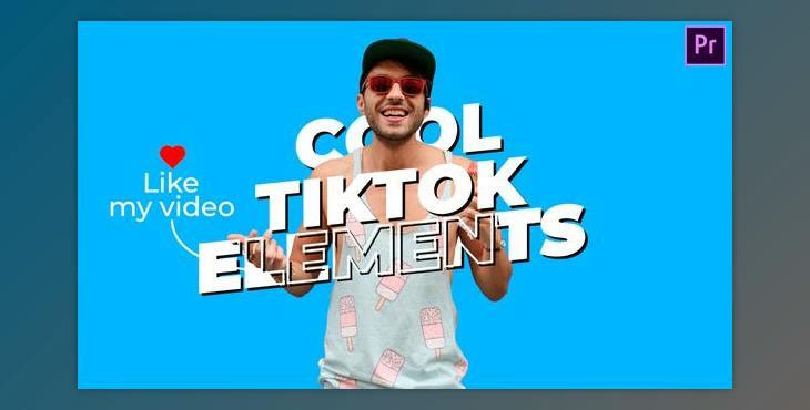 Cool TikTok Elements (Videohive 37943169) - PR Project