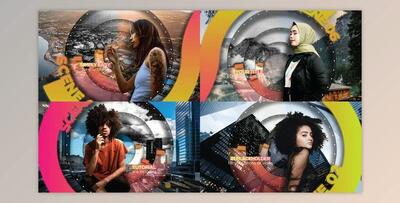 Colorful Circular Opener (Videohive 30144662) - AE Project