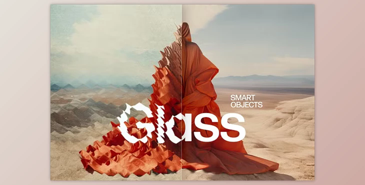 Patterned Glass Photo Effect - 92058538