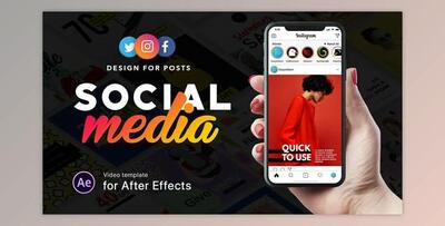 Social Media - Design for Posts (Videohive 21371841) - AE Project