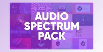 Audio Spectrum Pack (Videohive 25645087) - AE Project
