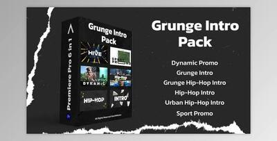 Grunge Intro Pack Premiere Pro (Videohive 49000108) - PR Project