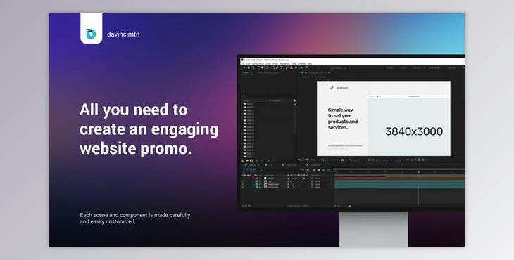 Website Promo Builder (Videohive 30124459) - AE Project
